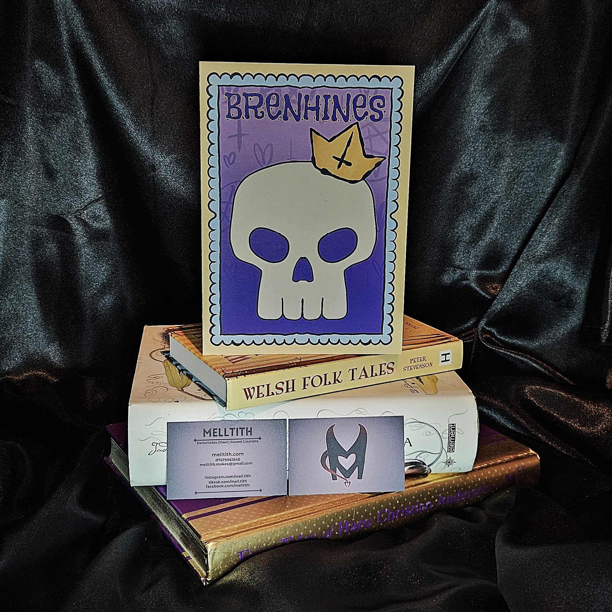 Cerdyn "Brenhines" Card - A5