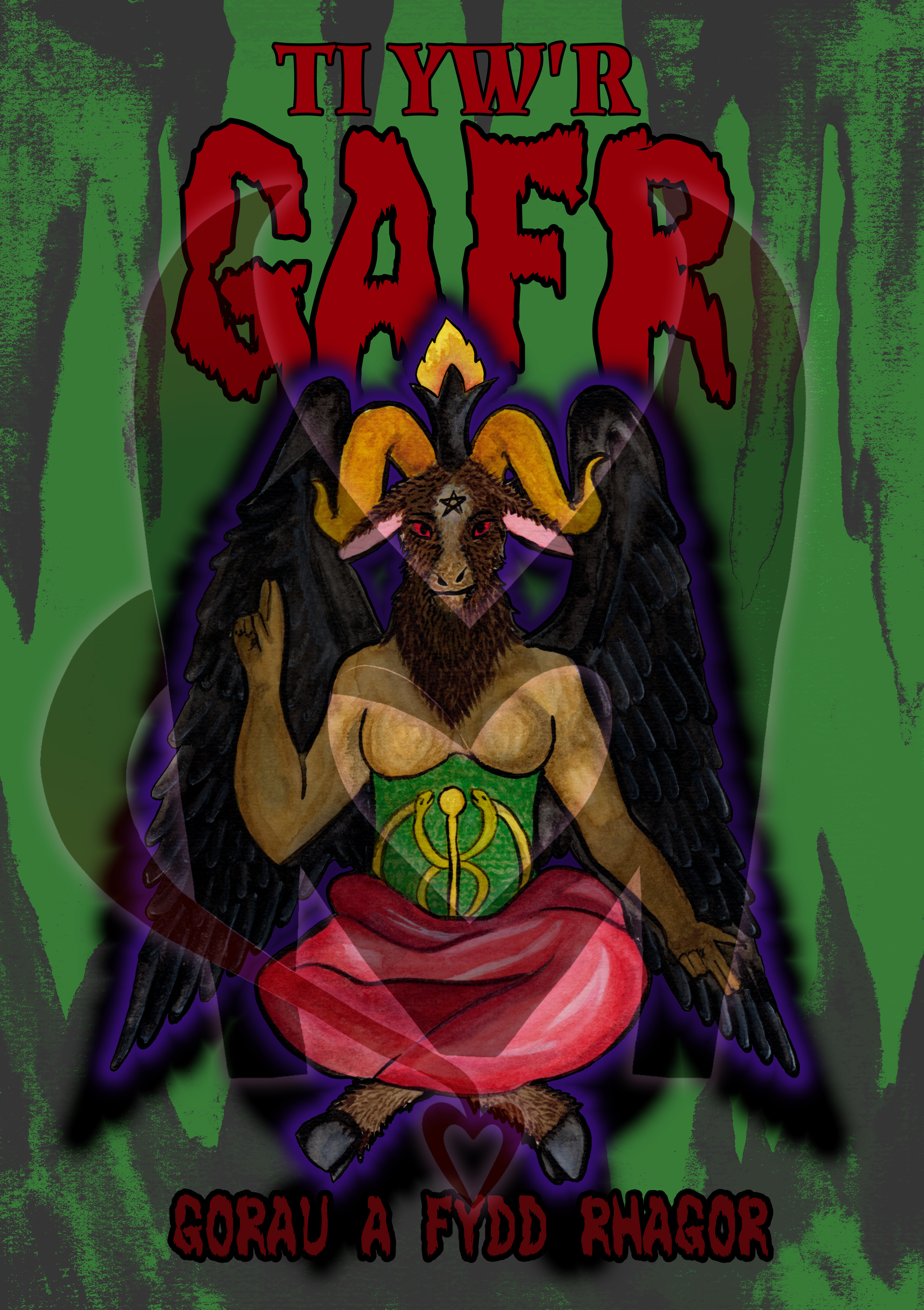 Cerdyn "Ti Yw'r GAFR" Card