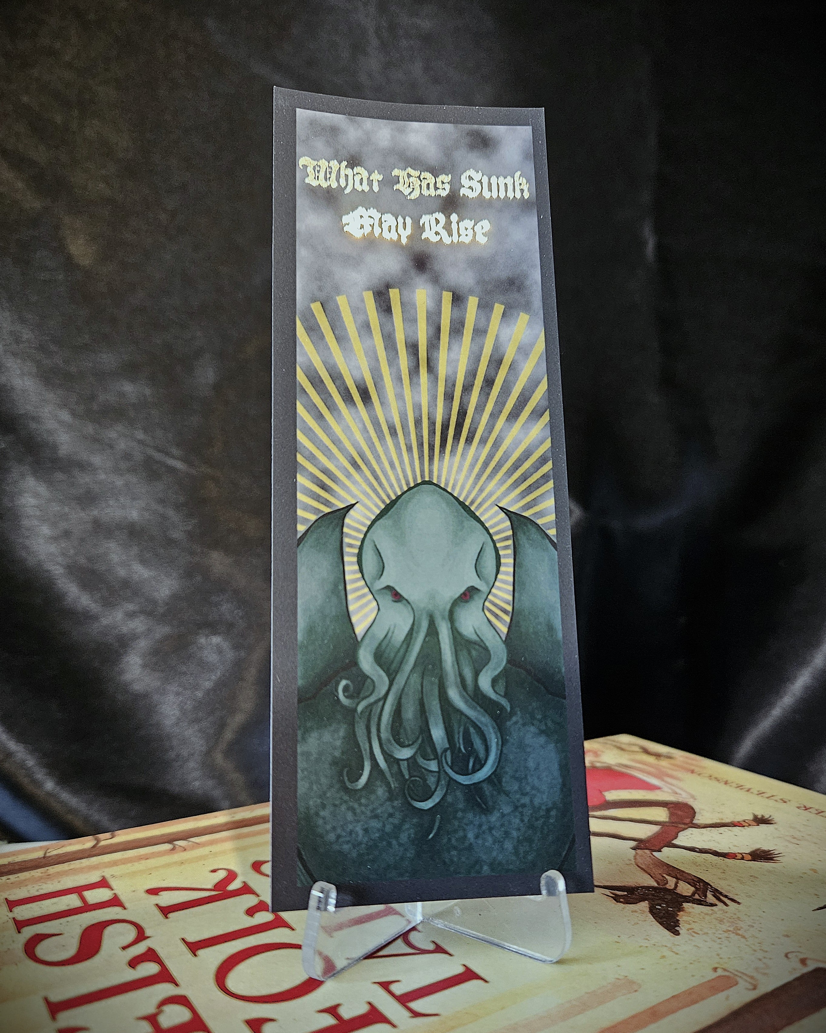 Llyfrnod "What Has Sunk May Yet Rise" Bookmark