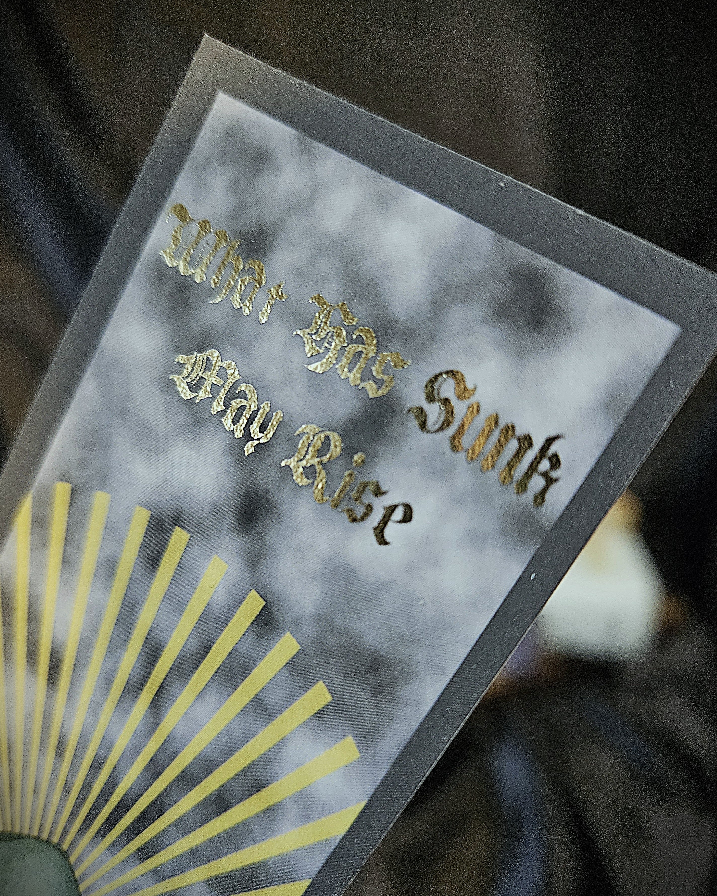 Llyfrnod "What Has Sunk May Yet Rise" Bookmark