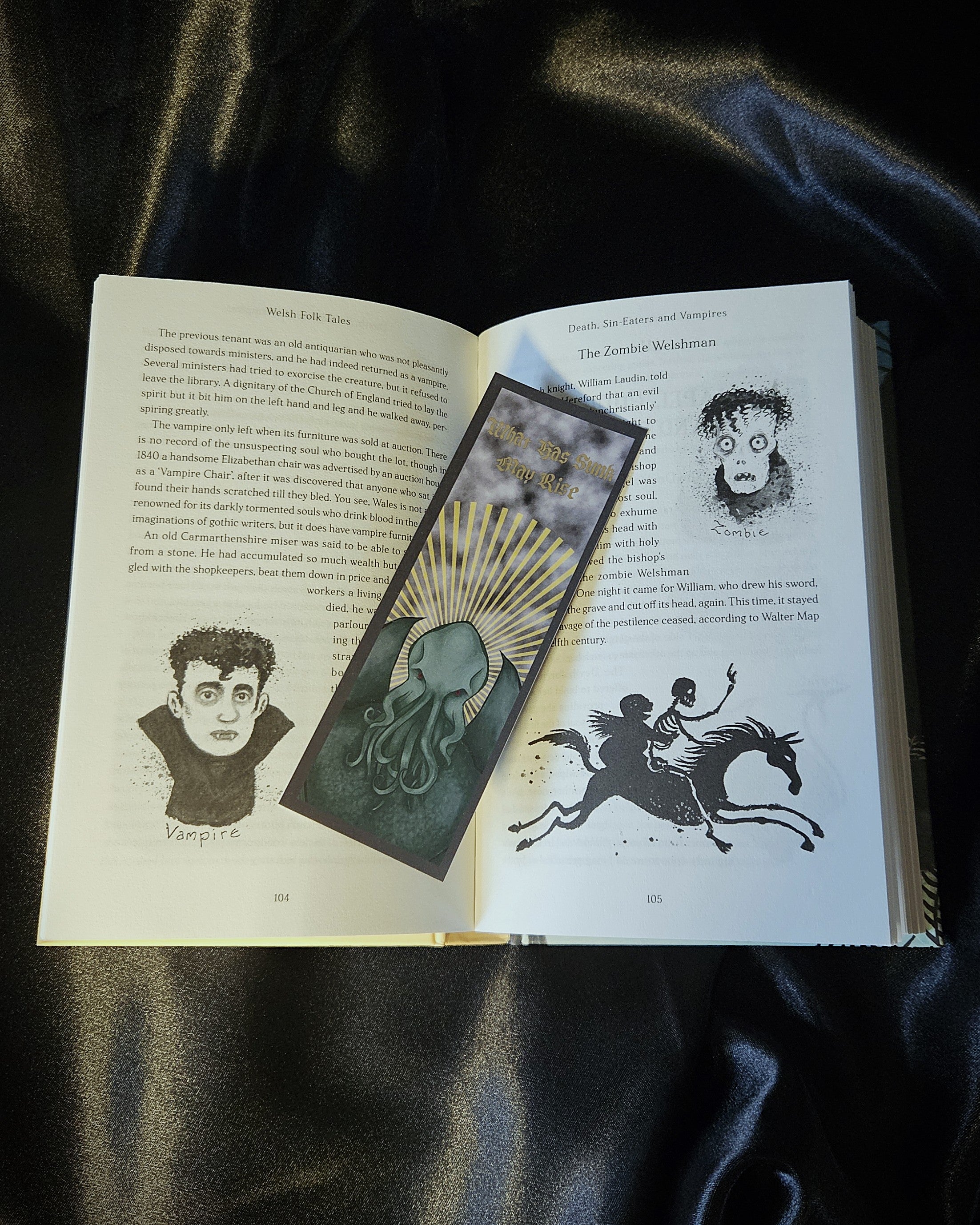 Llyfrnod "What Has Sunk May Yet Rise" Bookmark