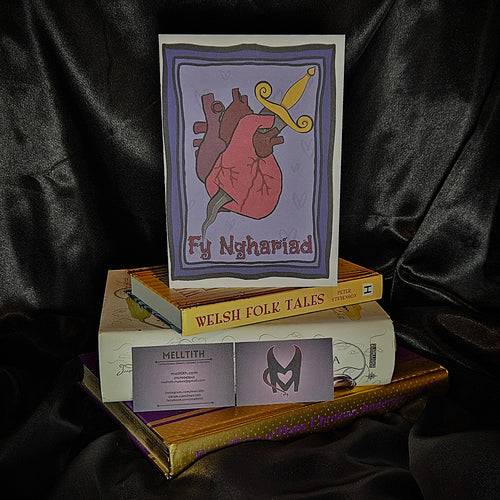 Cerdyn "Fy Nghariad" Card - A5