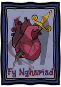 Cerdyn "Fy Nghariad" Card
