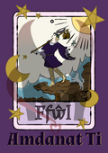 Cerdyn "Ffŵl Amdanat Ti" Card